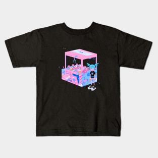 Arcade Girl (transparent) Kids T-Shirt